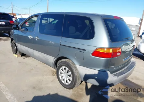 1998 Toyota Sienna Le z USA, uszkodzony, nr VIN 4T3ZF13C2WU083212